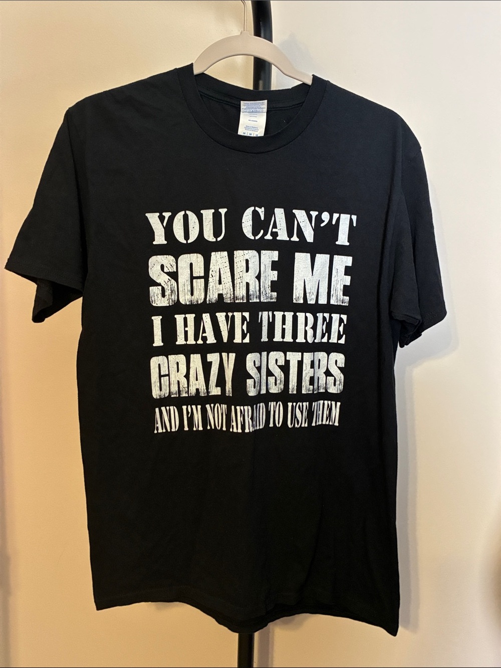 Port & Company Three Crazy Sisters Graphic T-Shirt‎ Black Medium PC540